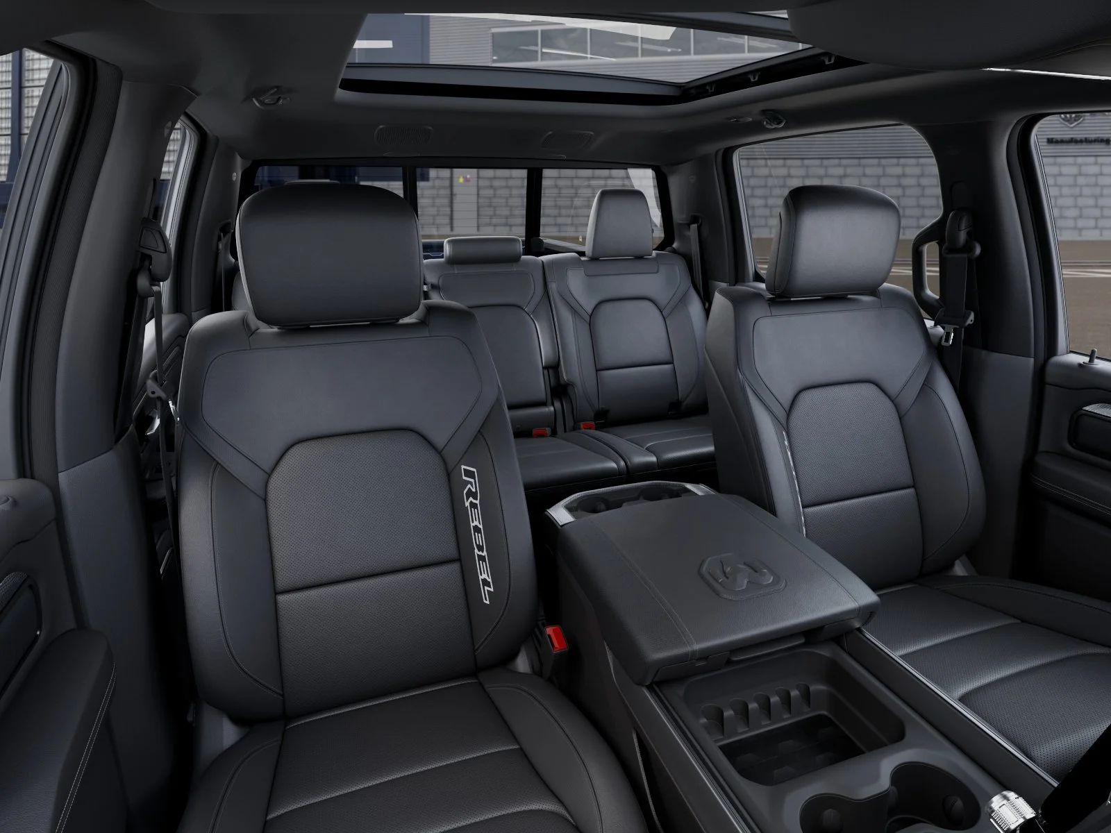 New 2026 Forged Blue Metallic Exterior Paint RAM Rebel image 9