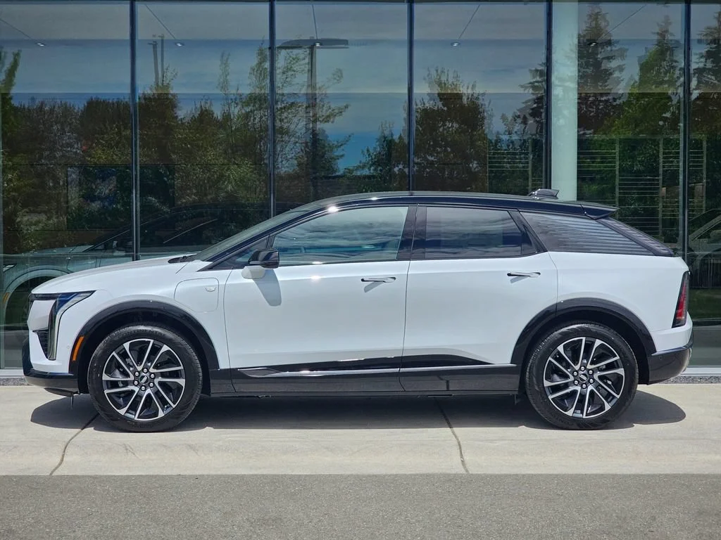 New 2026 Vibrant White Tricoat Cadillac Sport image 2