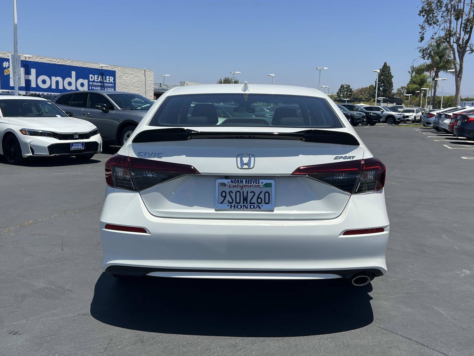 Certified Used 2025 Platinum White Pearl Honda Sport image 22
