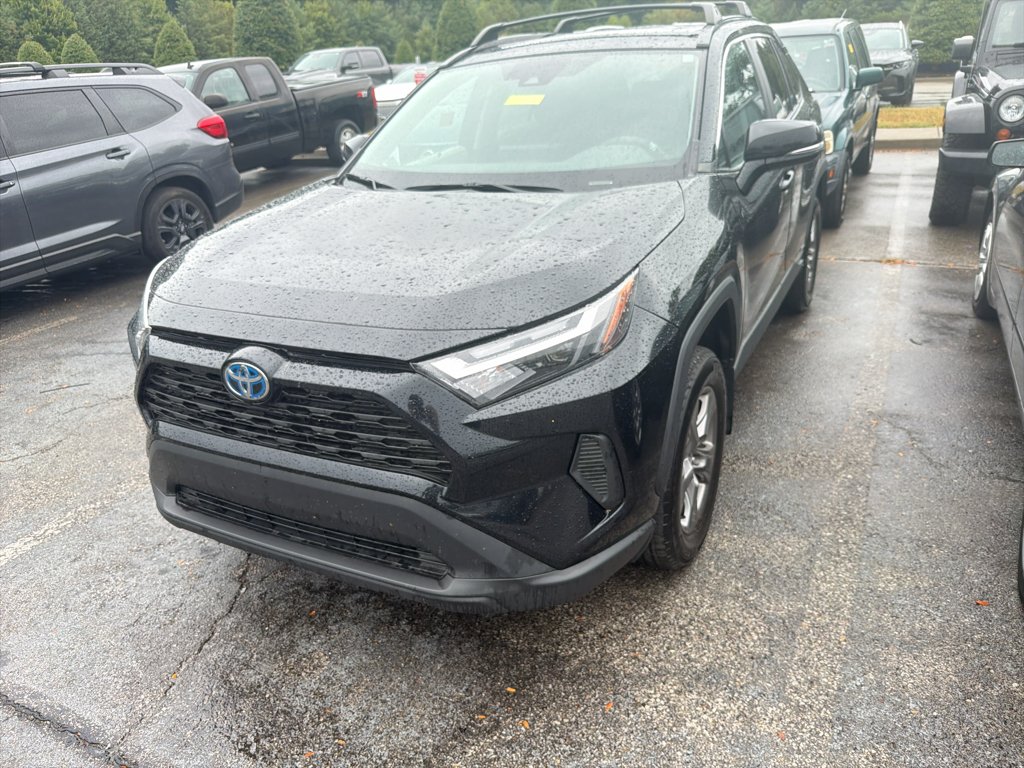 Used 2024 Midnight Black Metallic Toyota Hybrid XLE image 2