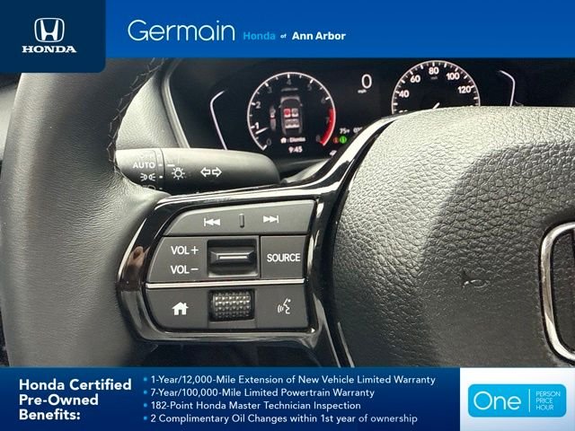 Certified Used 2023 Platinum White Pearl Honda 1.5T 4D EX BD image 23