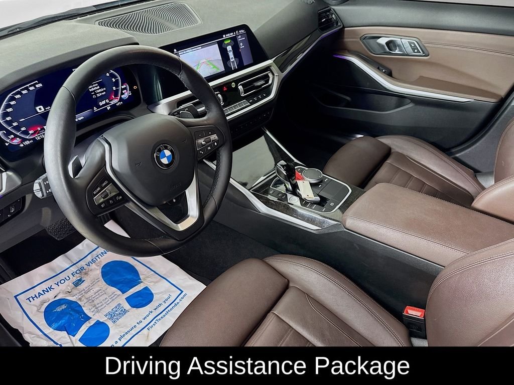 Used 2022 Jet Black BMW 330i xDrive image 11