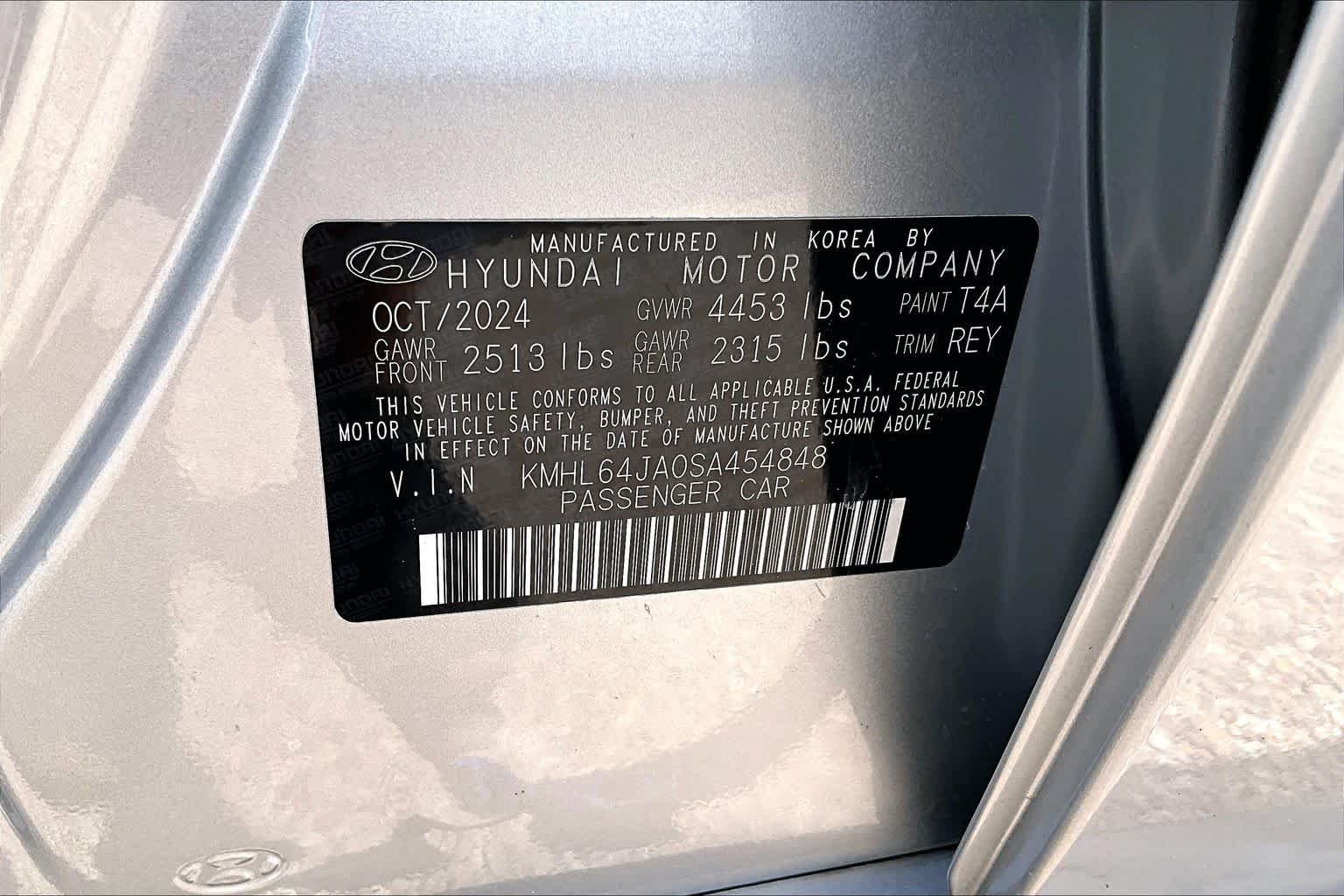 Used 2025 Aero Silver Hyundai SEL image 29