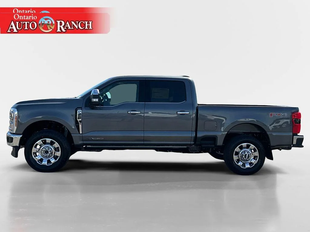 New 2026 Carbonized Gray Metallic Ford LARIAT image 2