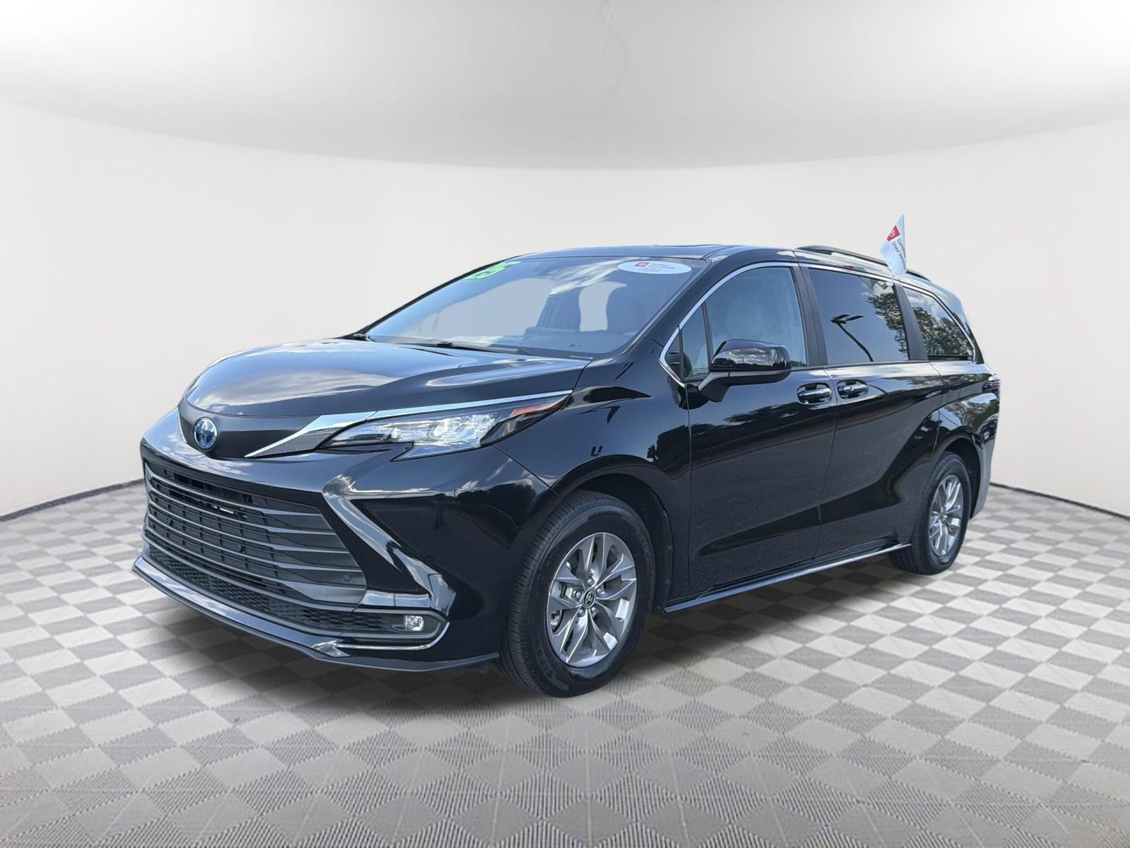 Certified Used 2025 Midnight Black Metallic Toyota XLE image 3
