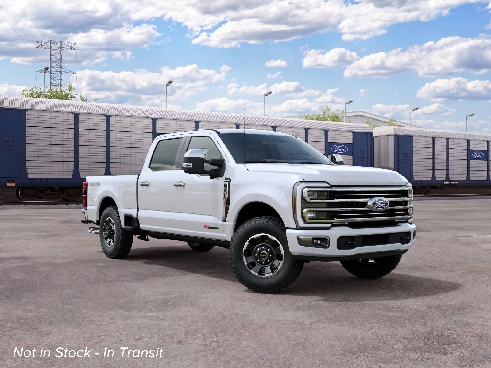 New 2027 White Metallic Ford Platinum image 4