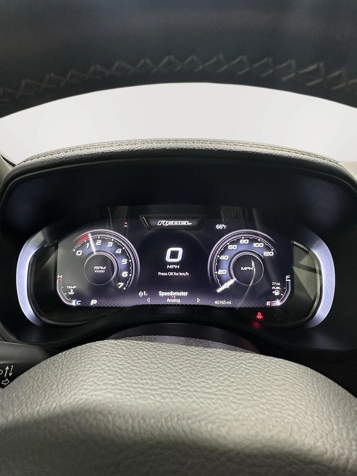 Used 2024 Bright White Ram Rebel image 11