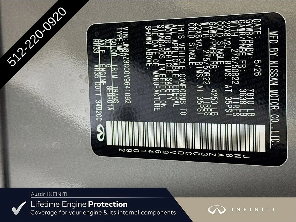 New 2027 Gray INFINITI AUTOGRAPH image 46