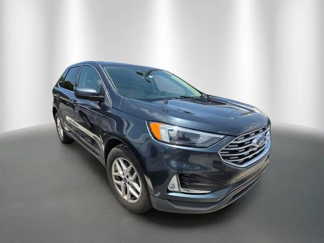 Used 2022 Blue Metallic Ford SEL image 5