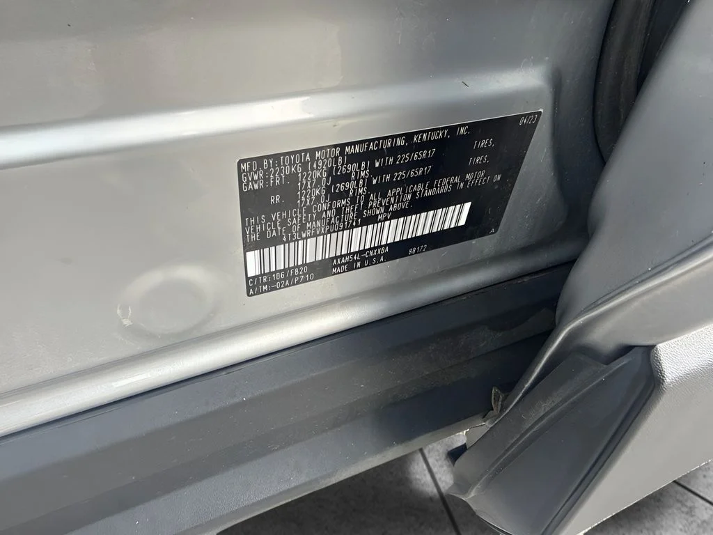 Used 2023 Silver Toyota LE image 29