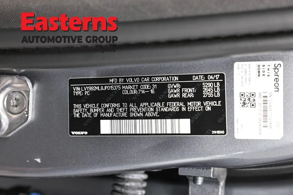 Used 2018 Gray Volvo T6 Inscription image 36