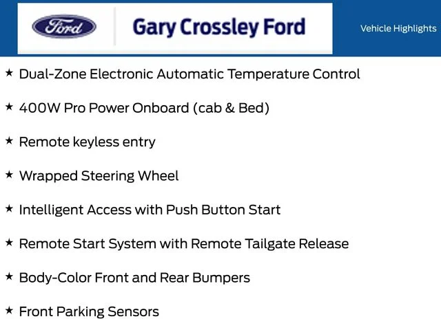 New 2026 Oxford White Ford XLT image 32
