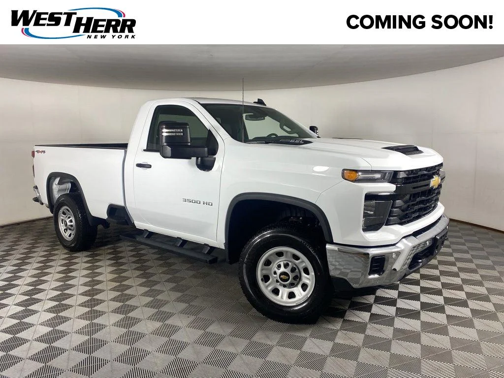 Used 2025 Summit White Chevrolet Work Truck image 1