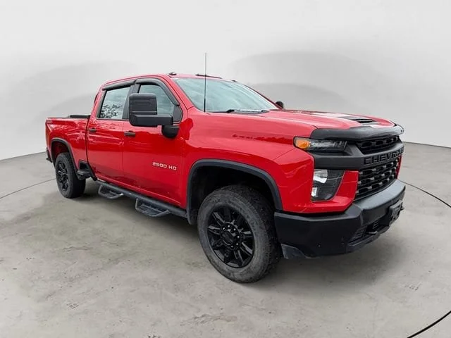 Used 2021 Red HOT Chevrolet Work Truck image 5