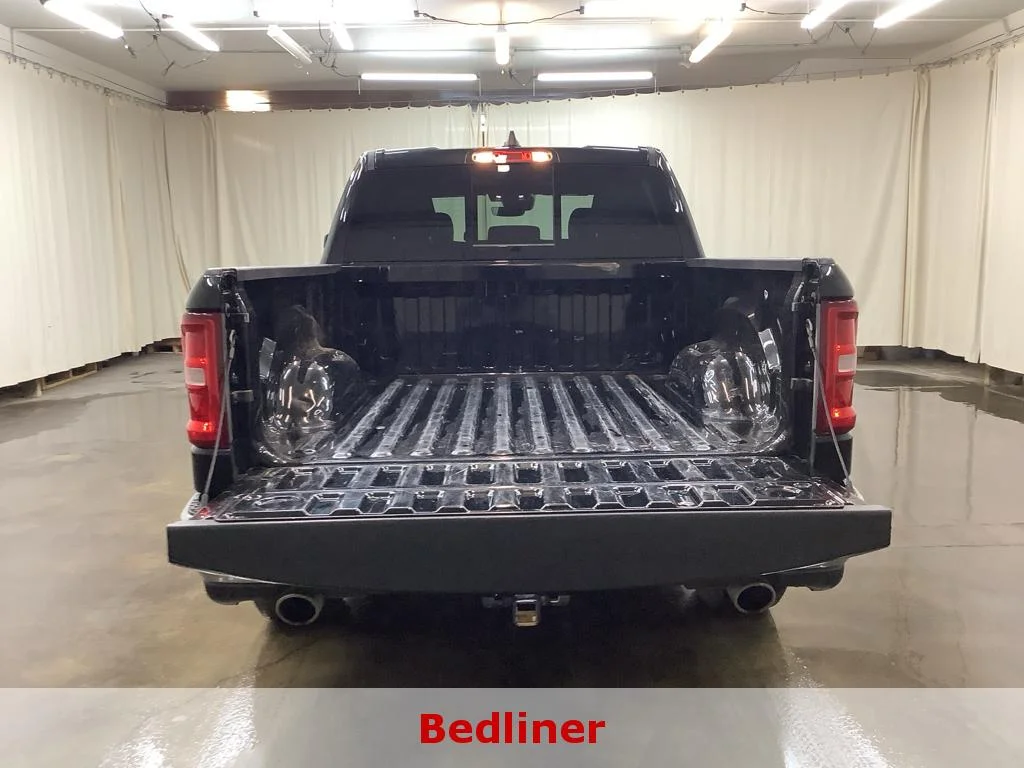 Used 2025 Diamond Black Crystal Pearlcoat Ram Laramie image 7