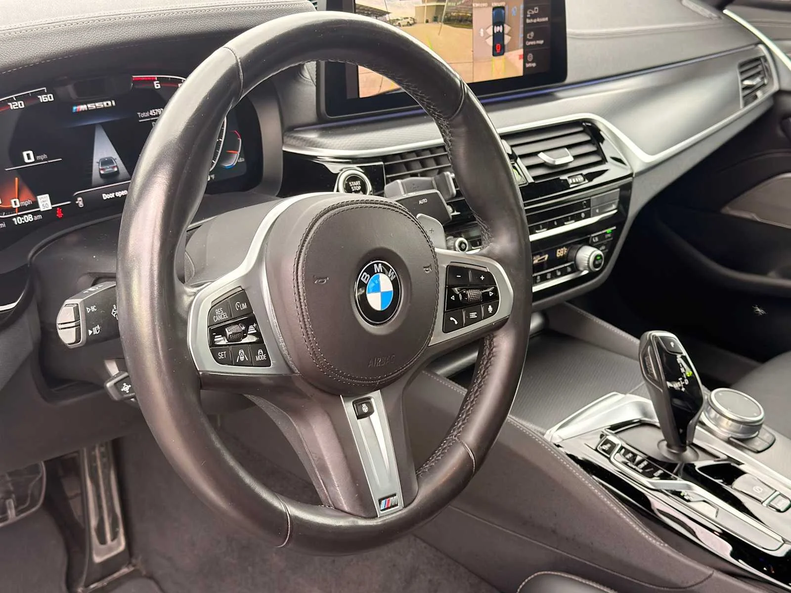 Used 2022 Tanzanite Blue II Metallic BMW M550i xDrive image 14