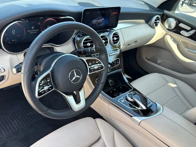 Used 2021 Polar White Mercedes-Benz C 300 image 12