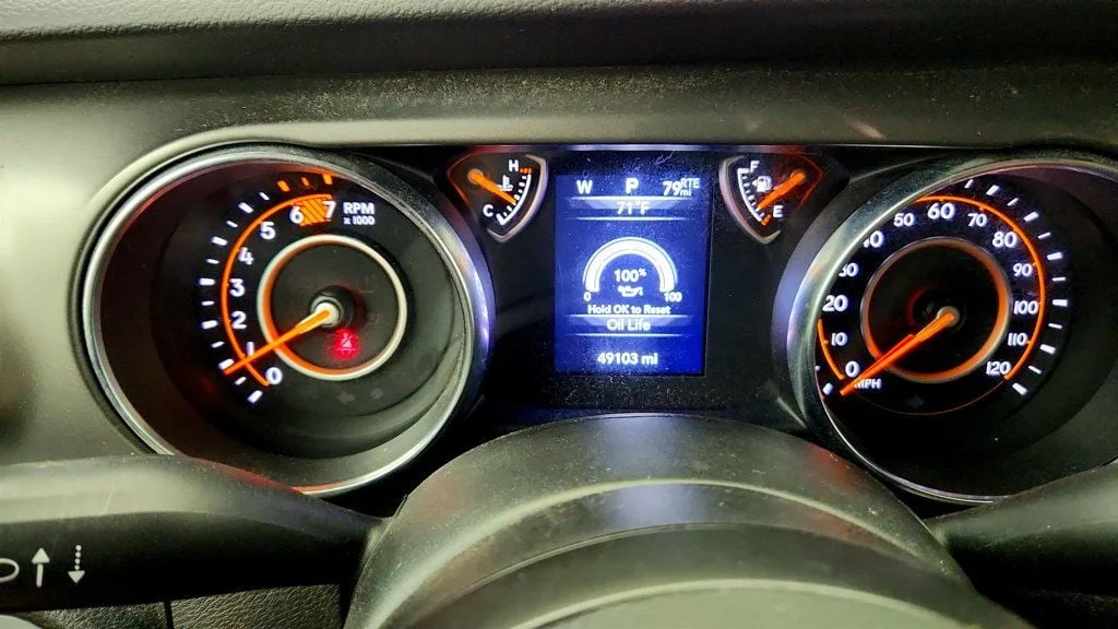 Used 2022 Hydro Blue Pearlcoat Jeep Unlimited Sport S 4x4 image 14