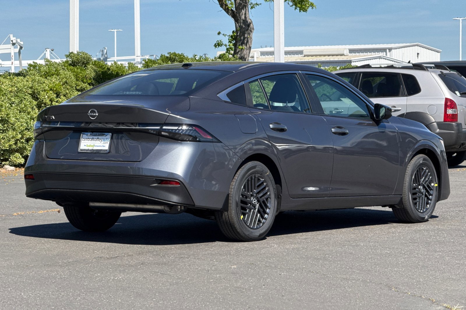New 2026 Gun Metallic Nissan SV image 4