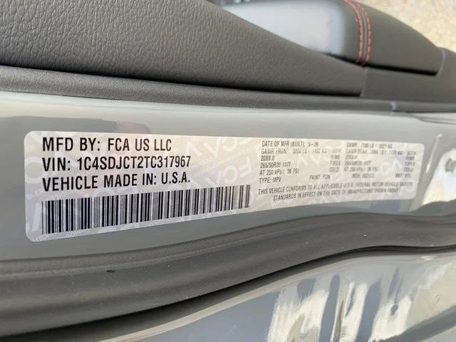 New 2026 Destroyer Gray Clearcoat Dodge GT HEMI V8 image 19