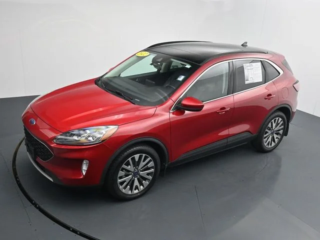 Used 2022 Red Ford Titanium image 22