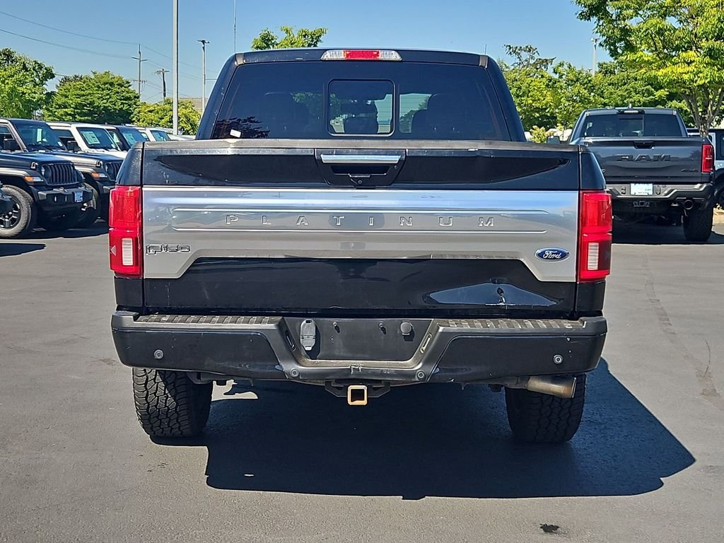 Used 2018 Shadow Black Ford Platinum image 5