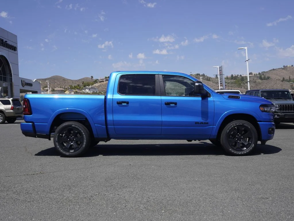 New 2026 Hydro Blue Pearl-Coat Exterior Paint RAM Big Horn/Lone Star image 3