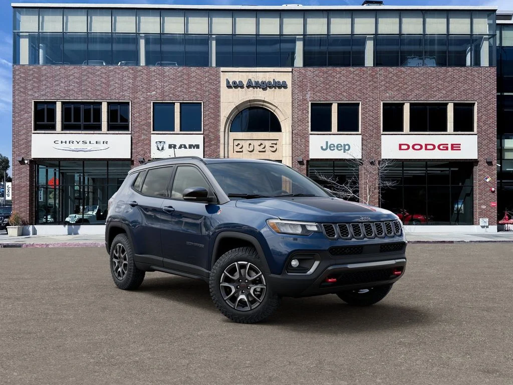 New 2026 Fathom Blue Pearl-Coat Exterior Paint Jeep Trailhawk image 5