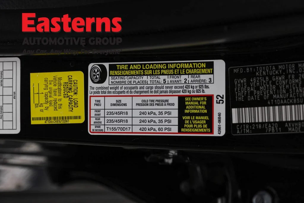 Used 2025 Black Toyota SE image 34