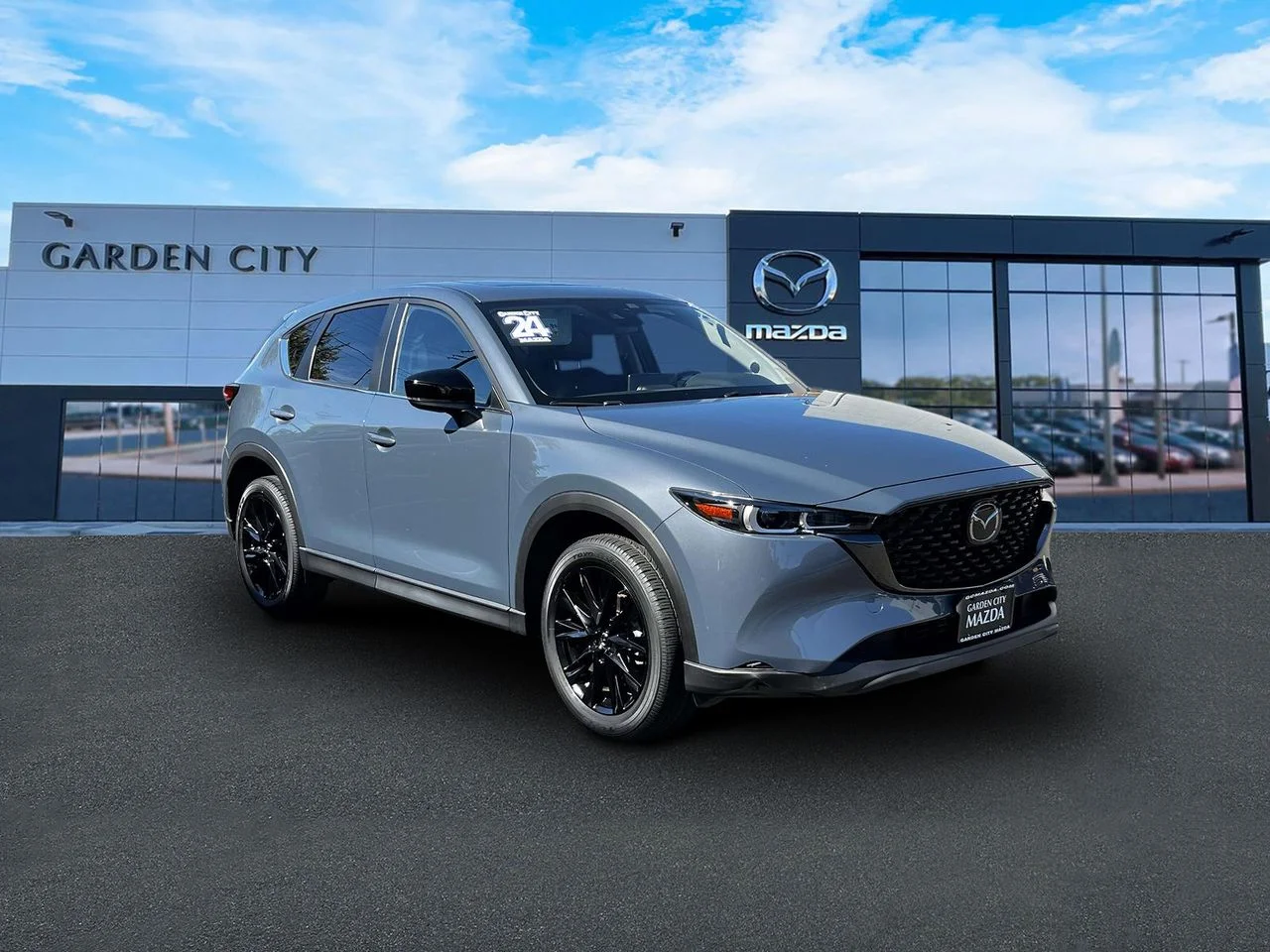 Used 2024 Polymetal Gray Metallic Mazda 2.5 S Carbon Edition image 1
