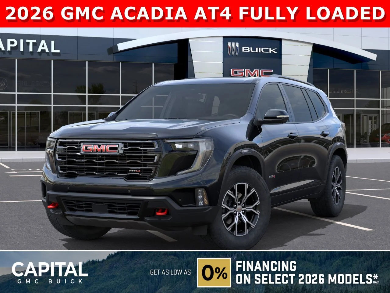 New 2026 EBONY TWILIGHT METALLIC GMC AT4 image 1