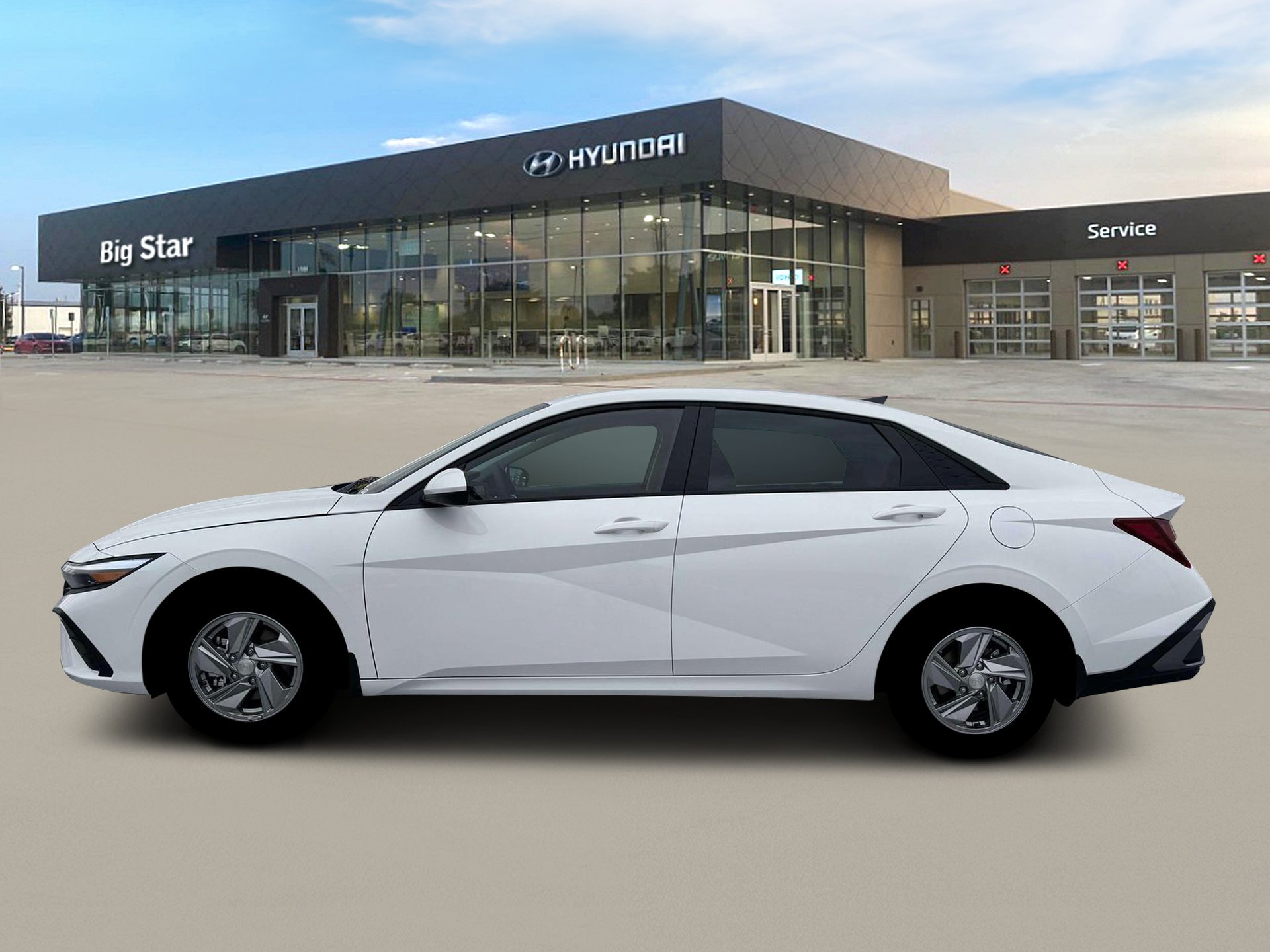 New 2026 Serenity White Hyundai SE image 3