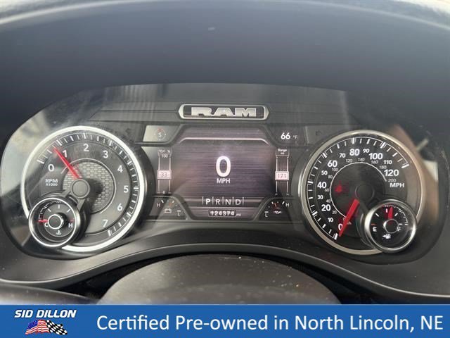 Used 2022 Diamond Black Crystal Pearlcoat Ram Laramie image 9
