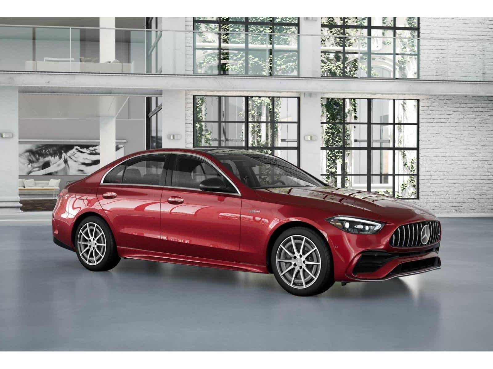 New 2026 MANUFAKTUR Patagonia Red Metallic Mercedes-Benz AMG® C 43 4MATIC® Sedan image 12