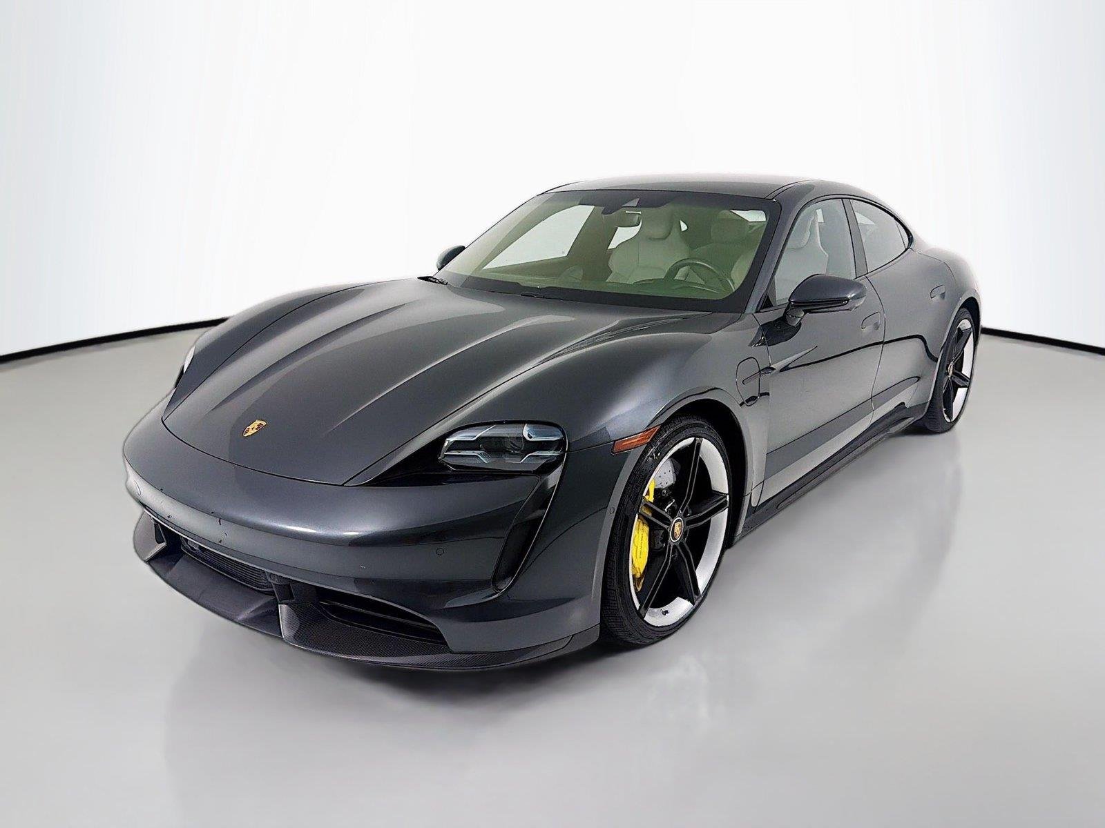 Used 2020 Volcano Grey Metallic Porsche Turbo S image 1