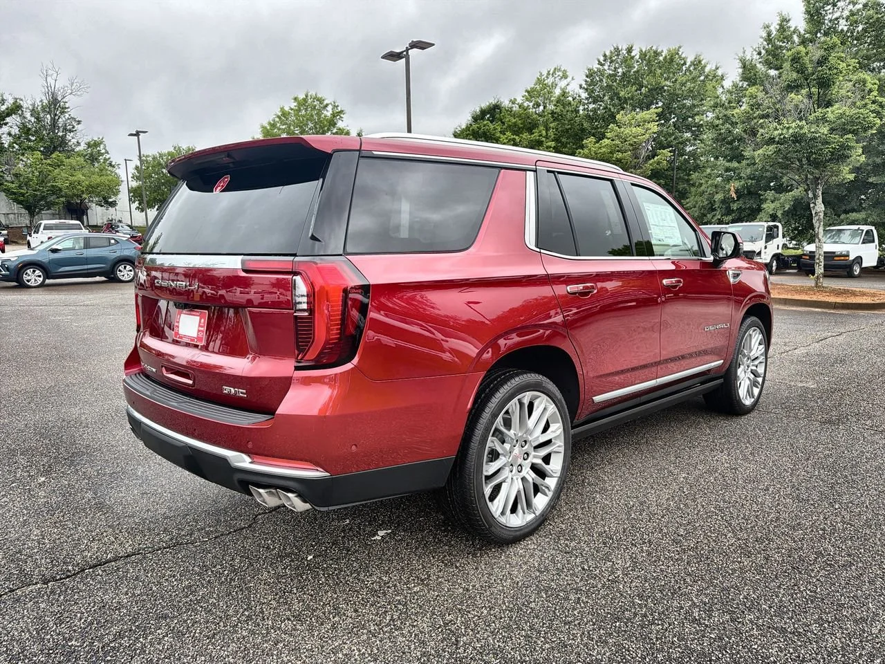 New 2026 Volcanic Red Tintcoat GMC Denali image 8