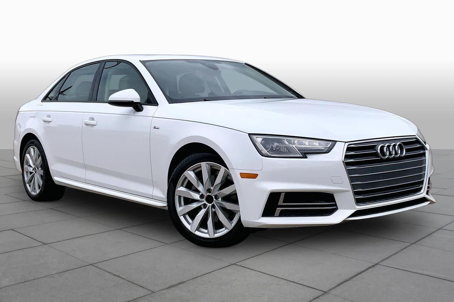 Used 2018 Glacier White Metallic Audi Premium image 3