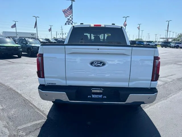 New 2025 Star White Metallic Tri-Coat Ford Lariat® image 7