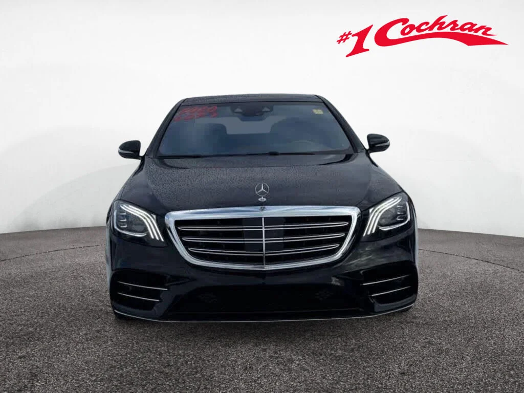 Used 2020 Obsidian Black Metallic Mercedes-Benz S 560 image 2