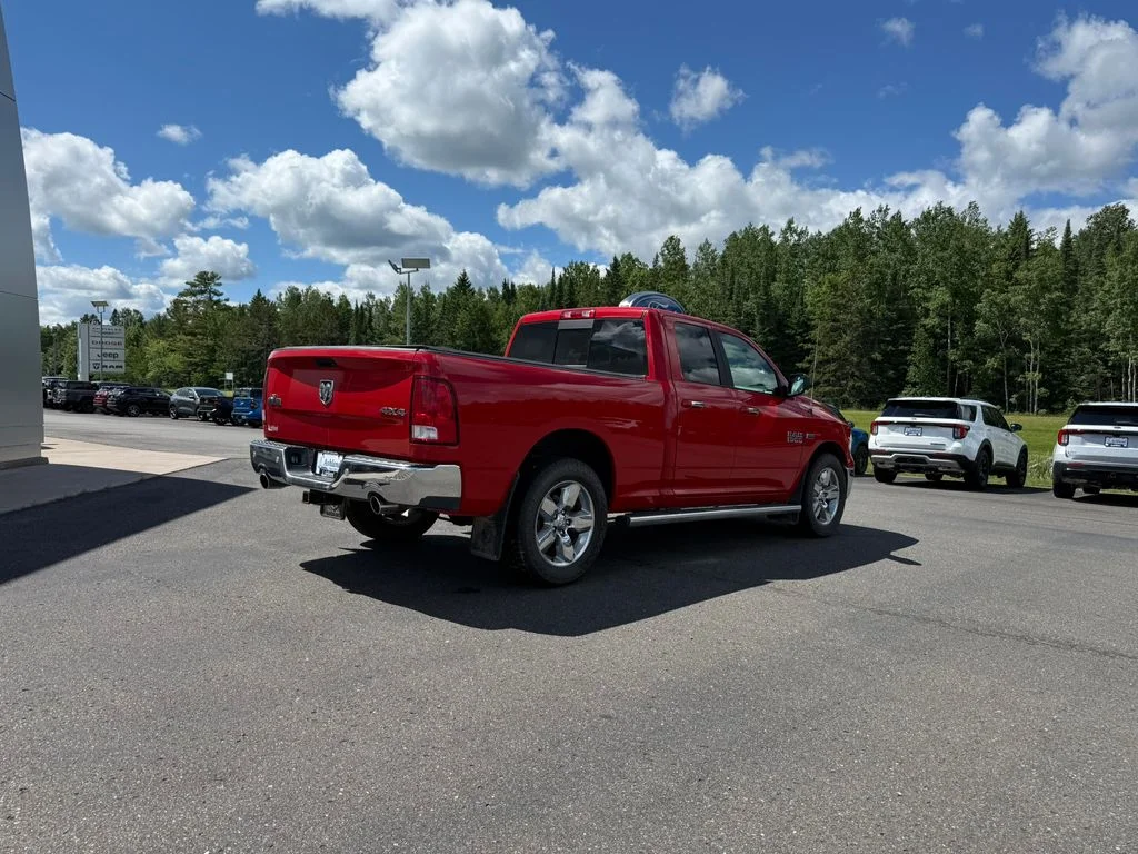 Used 2017 Flame Red Clearcoat Ram Big Horn image 3