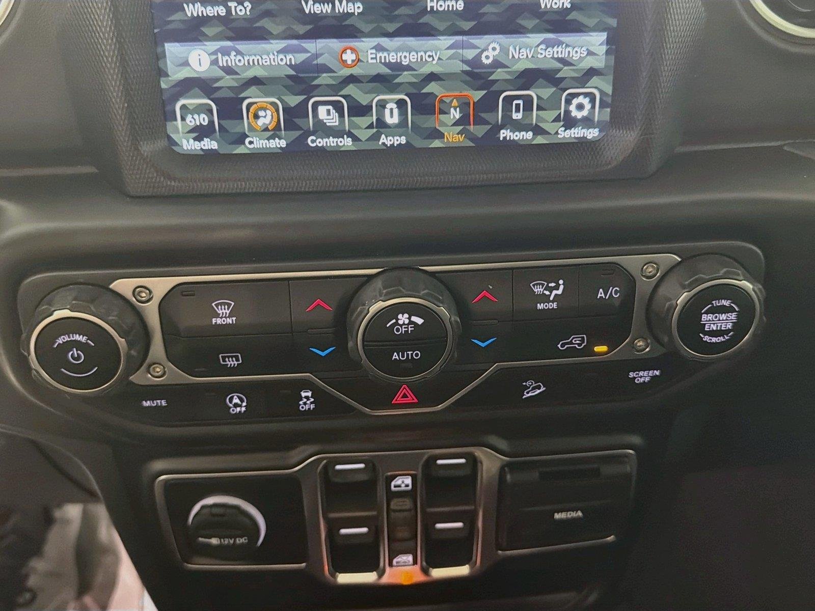 Used 2020 Black Jeep Sahara 4X4 image 16