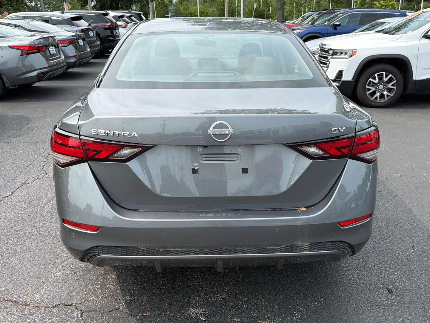 Used 2024 Gun Metallic Nissan SV image 5