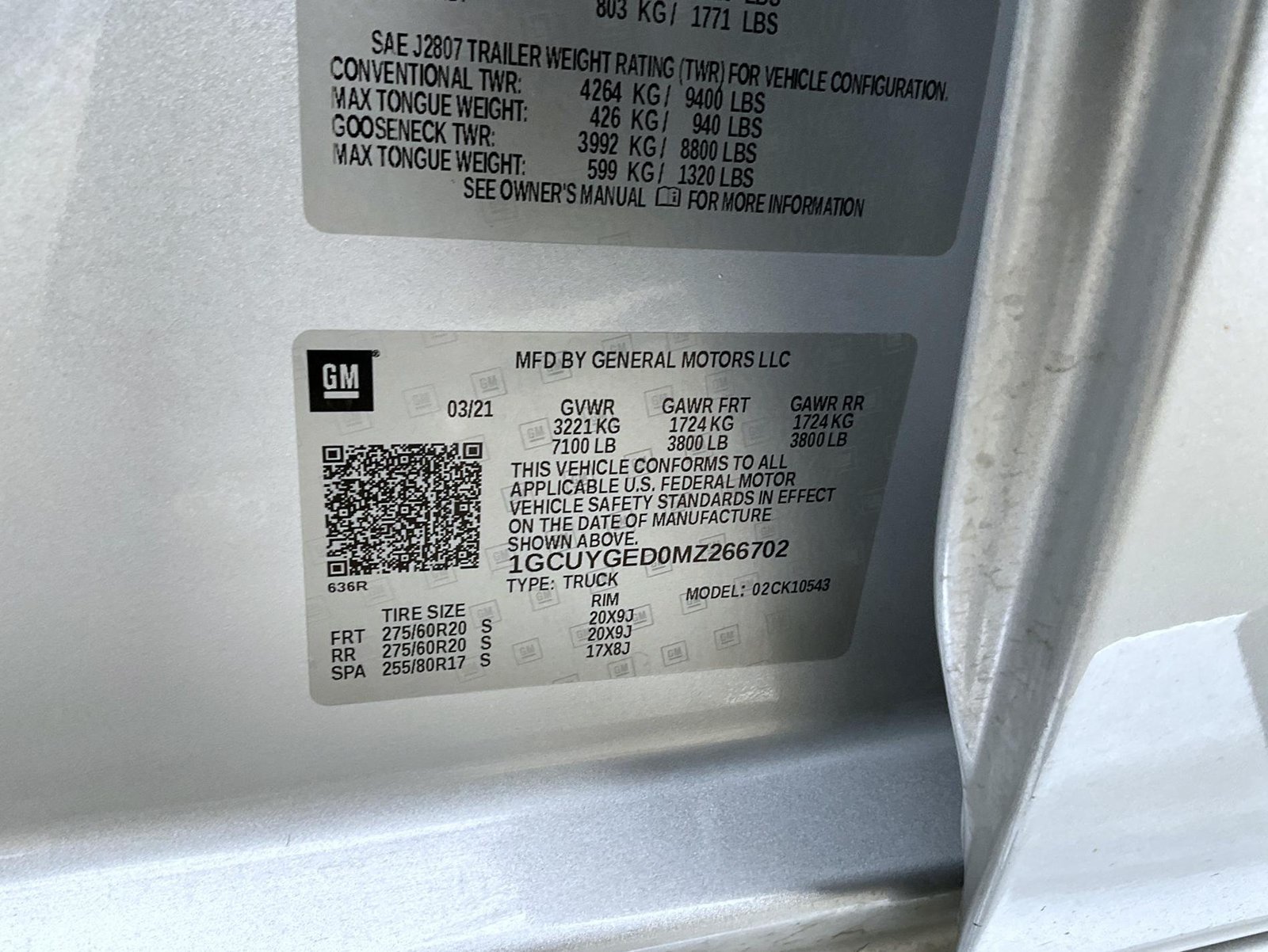 Used 2021 Silver Chevrolet LTZ image 24