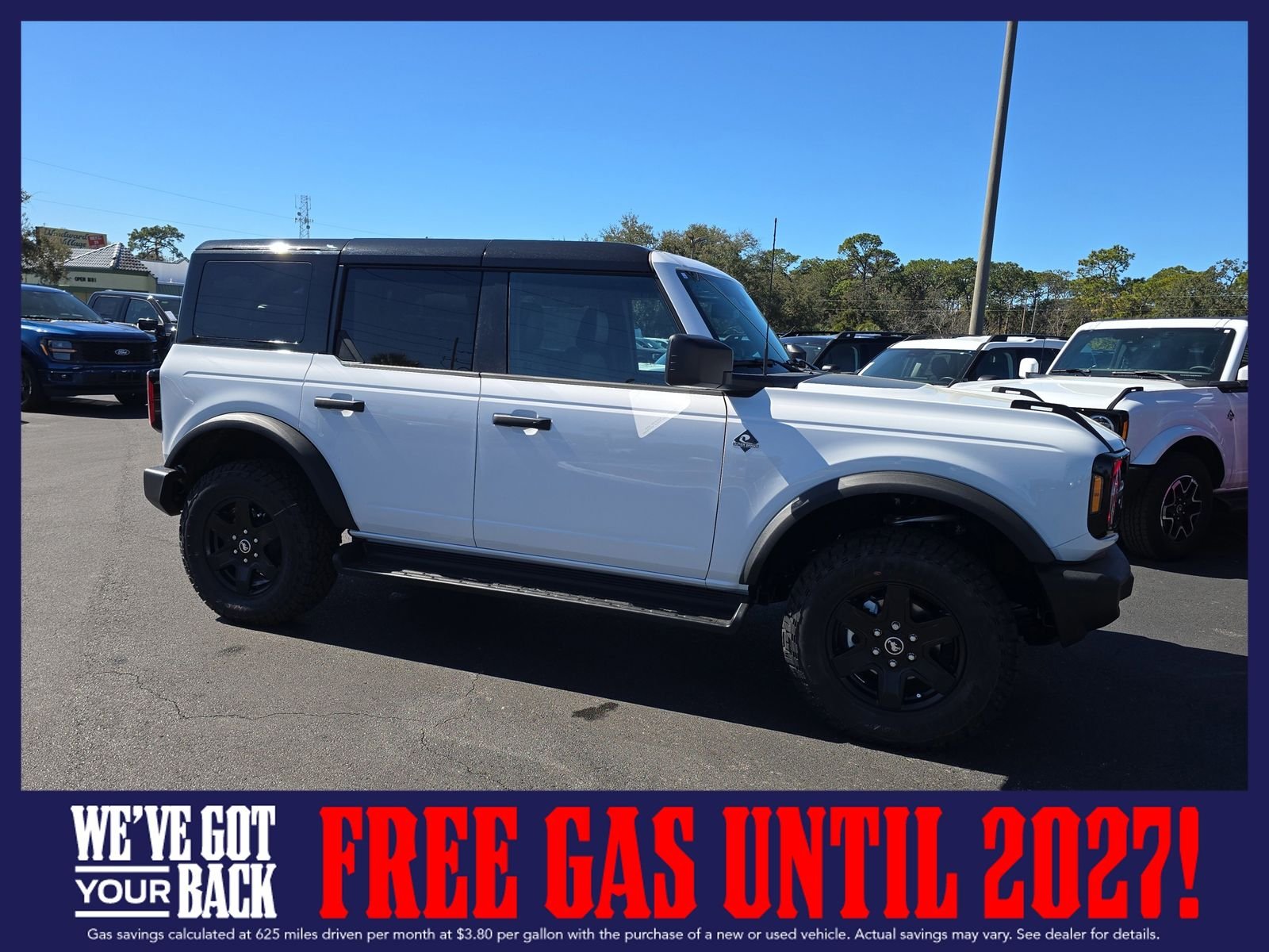 New 2025 Oxford White Ford Outer Banks image 2