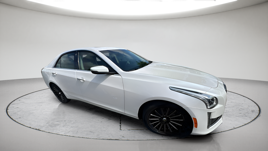 Used 2018 White Cadillac 3.6L Luxury image 1