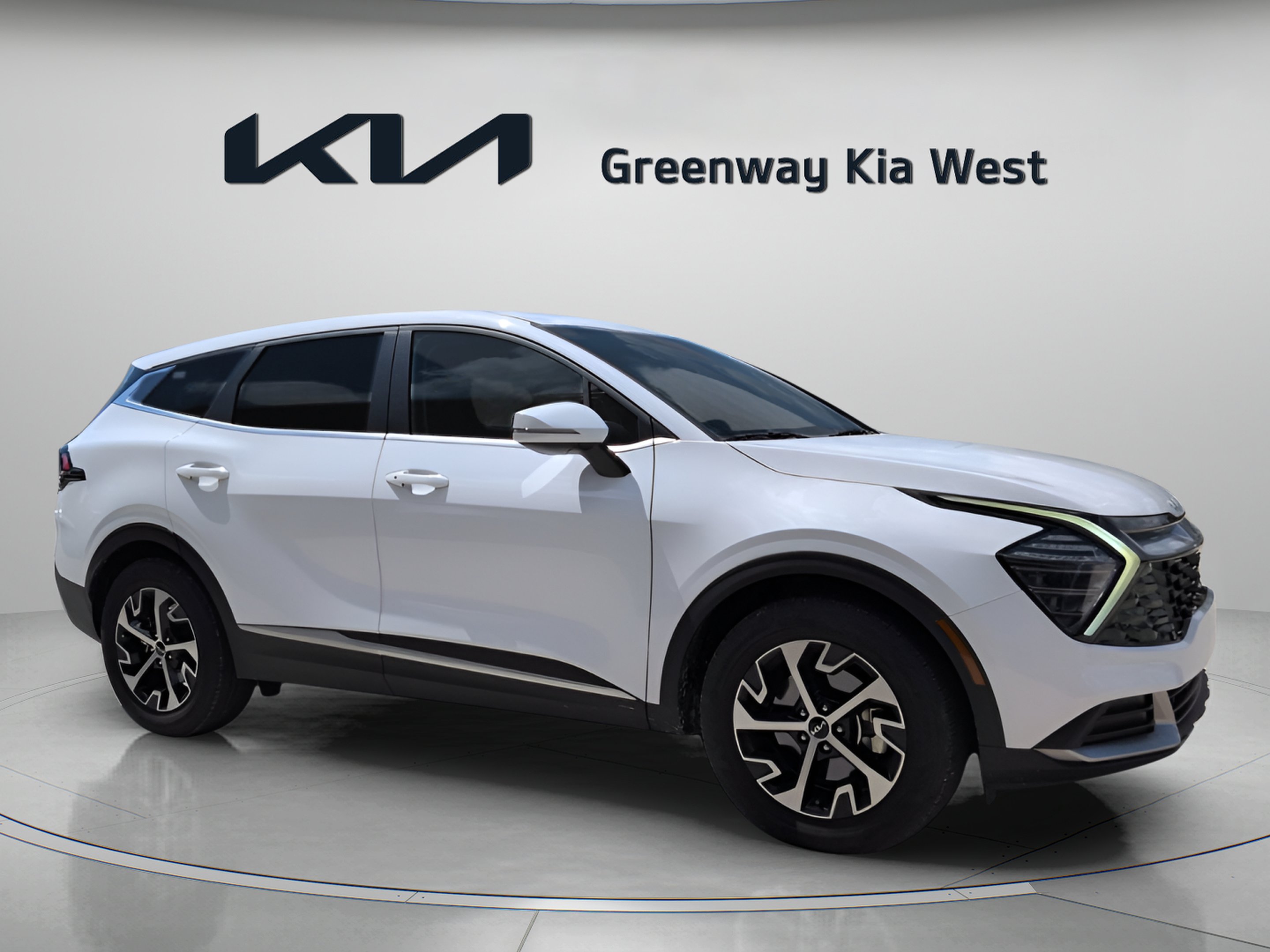Used 2024 Glacial White Pearl Kia EX image 2