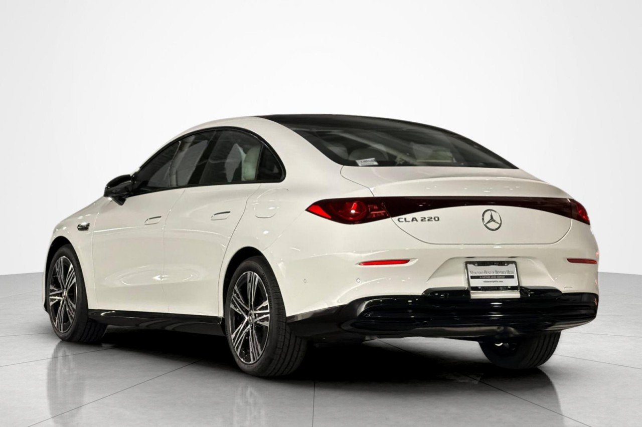 New 2027 Polar White Mercedes-Benz CLA 220 Hybrid FWD image 3