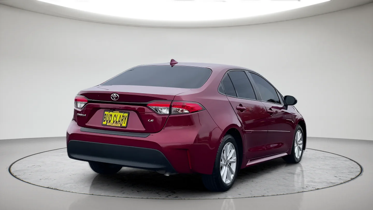 Certified Used 2025 Red Toyota LE image 7