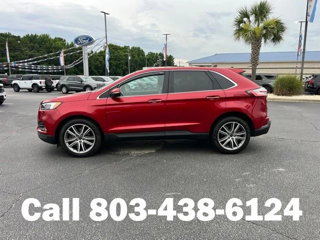 Used 2024 Red Ford Titanium image 34