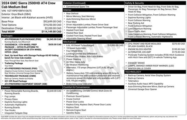 Used 2024  GMC AT4 image 7